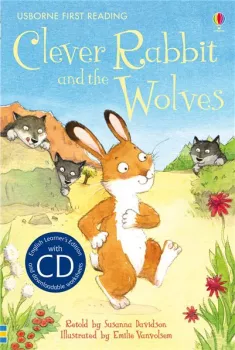 Usborne First 2 - Clever Rabbit and the Wolves + CD