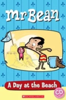 Popcorn ELT Readers Starter: Mr Bean - A Day at the Beach with CD (do vyprodání zásob)