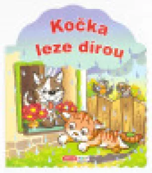  Tvarované leporelo - Kočka leze dírou (VÝPRODEJ)