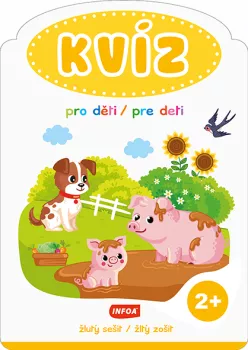 Kvíz pro děti / pre deti 2+ - žlutý sešit / žltý zošit (CZ/SK vydanie)