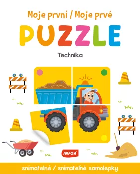 Moje první PUZZLE - Technika / Moje prvé PUZZLE - Technika (CZ/SK vydanie)