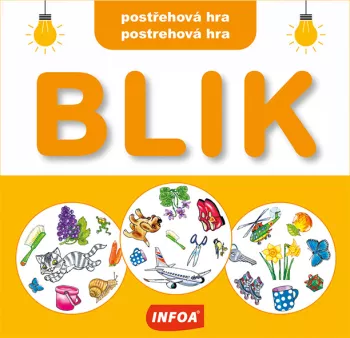 Postřehová hra - BLIK / Postrehová hra BLIK (CZ/SK vydanie)