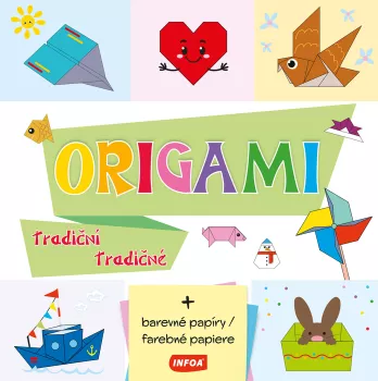 ORIGAMI tradiční / tradičné (+ barevné papíry / farebné papiere) (CZ/SK vydanie)