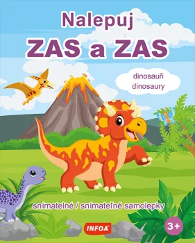 Nalepuj ZAS a ZAS - dinosauři