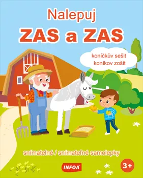 Nalepuj ZAS a ZAS - koníčkův sešit / koníkov zošit