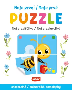 Moje první puzzle - Naše zvířátka / Moje prvé puzzle - Naše zvieratká