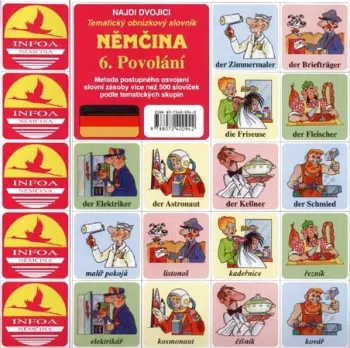 Najdi dvojici - Němčina - 06. Povolání